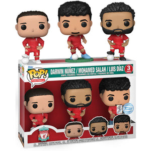 Football: Liverpool Football Club - Team Pop! Vinyl 3-Pack