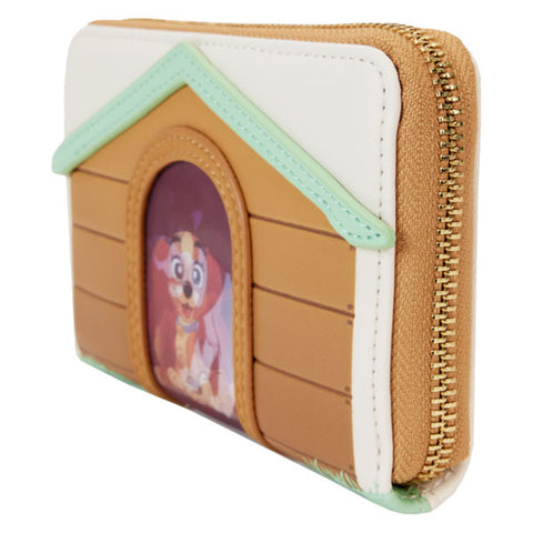 Image of Loungefly - Disney - I Heart Disney Dogs Lenticular Zip Wallet
