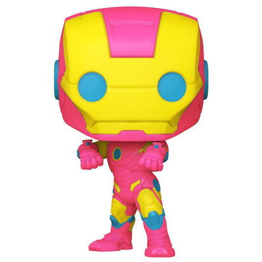 Marvel Comics - The Infinity Saga - Iron Man (Mark 3) Blacklight US Exclusive Pop! Vinyl