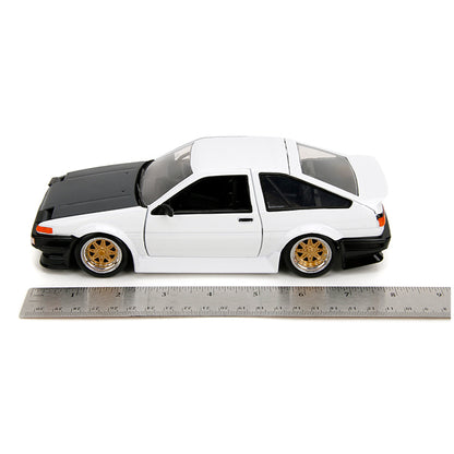 JDM Tuners - 1986 Toyota Trueno AE86 1:24 Scale Diecast Vehicle