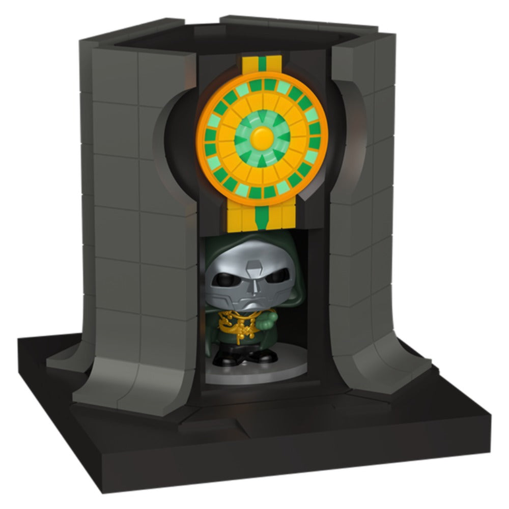 Avengers: Doomsday - Lord Doom and Doomstadt Tower Bitty Pop! Vinyl Town