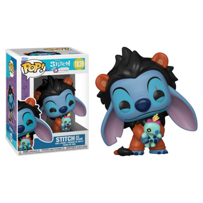 Disney: Stitch in Costume - Stitch as Scar Pop! Vinyl