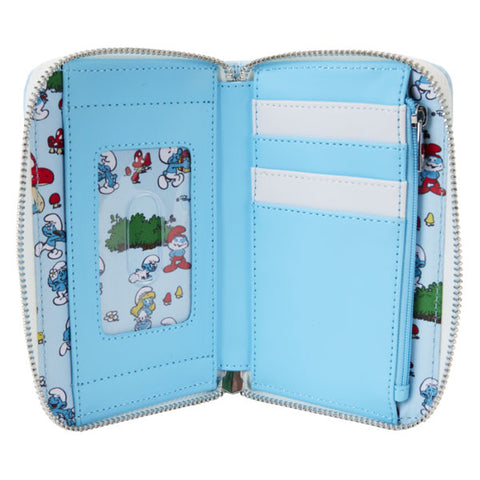 Image of Loungefly - The Smurfs - Smurfette Cosplay Zip Around Wallet
