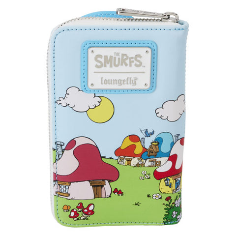 Image of Loungefly - The Smurfs - Smurfette Cosplay Zip Around Wallet