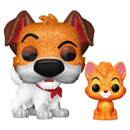 Oliver & Company (1988) - Dodger with Oliver Diamond Glitter Pop! Vinyl
