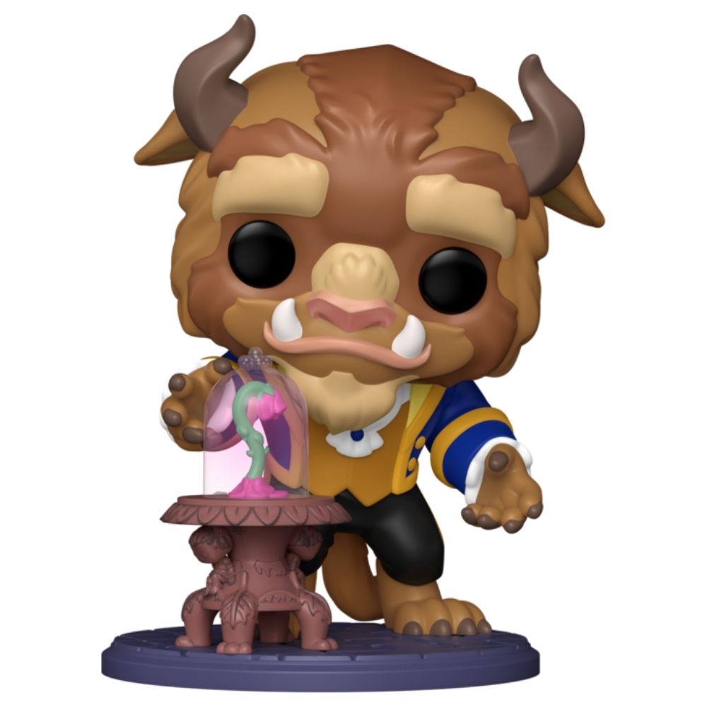 Beauty and the Beast (1991) - Beast with Enchanted Rose Premium Pop! Vinyl