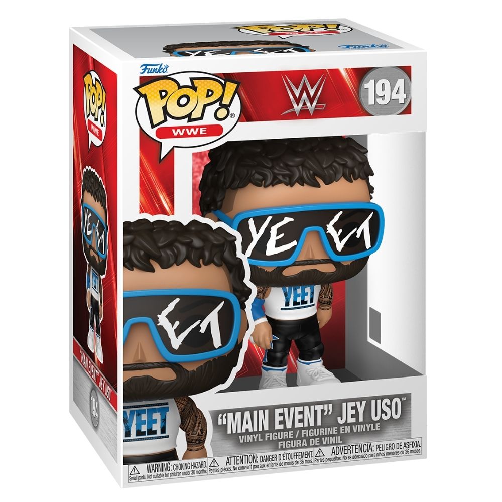 WWE - Main Event Jey USO Pop! Vinyl