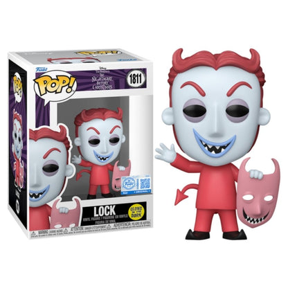 The Nightmare Before Christmas - Lock Glow in the Dark Pop! Vinyl