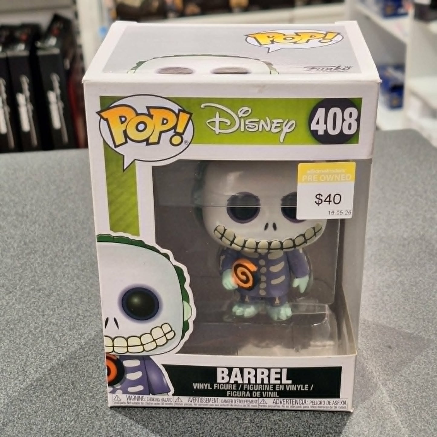 The Nightmare Before Christmas - Barrel Pop! Vinyl
