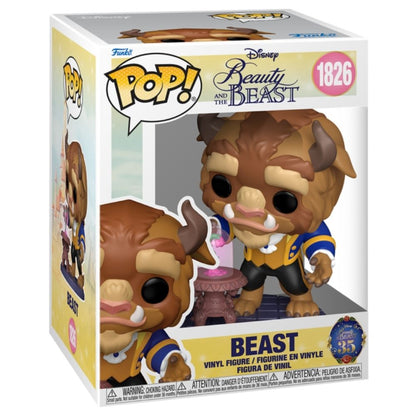 Beauty and the Beast (1991) - Beast with Enchanted Rose Premium Pop! Vinyl