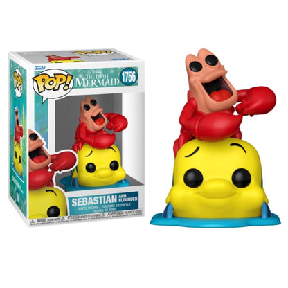 The Little Mermaid (1989) - Sebastian and Flounder Pop! Vinyl