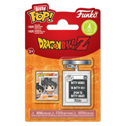 Dragon Ball Z - Goku Bitty Pop! Vinyl with Keychain Case Accessory
