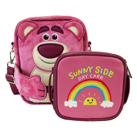 Image of Loungefly - Toy Story - Lotso Plush Cosplay Crossbuddy Bag