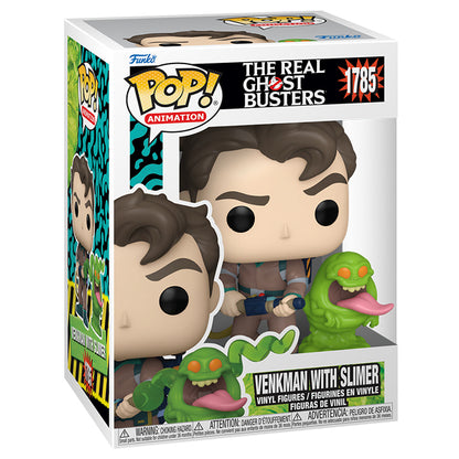 The Real Ghostbusters (TV 1986) - Venkman with Slimer Pop! Vinyl
