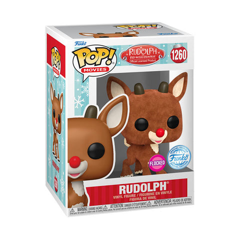 Image of Rudolph - Rudolph US Exclusive Flocked Pop! Vinyl