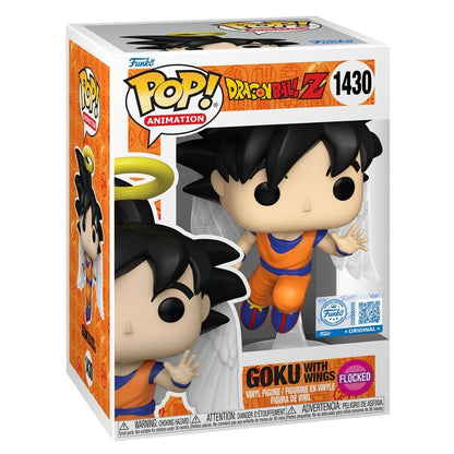 Dragon Ball Z - Goku with Flocked Wings US Exclusive Pop! Vinyl