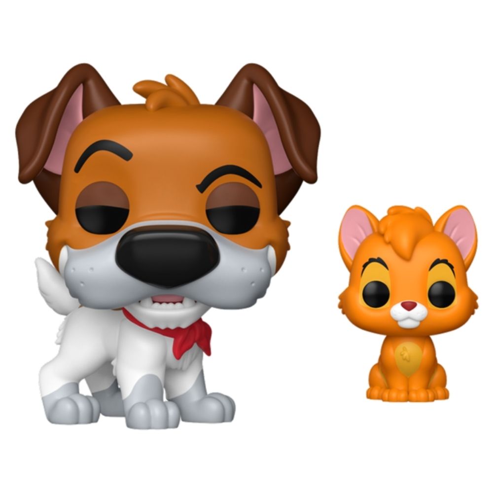 Oliver & Company (1988) - Dodger with Oliver Pop! Vinyl
