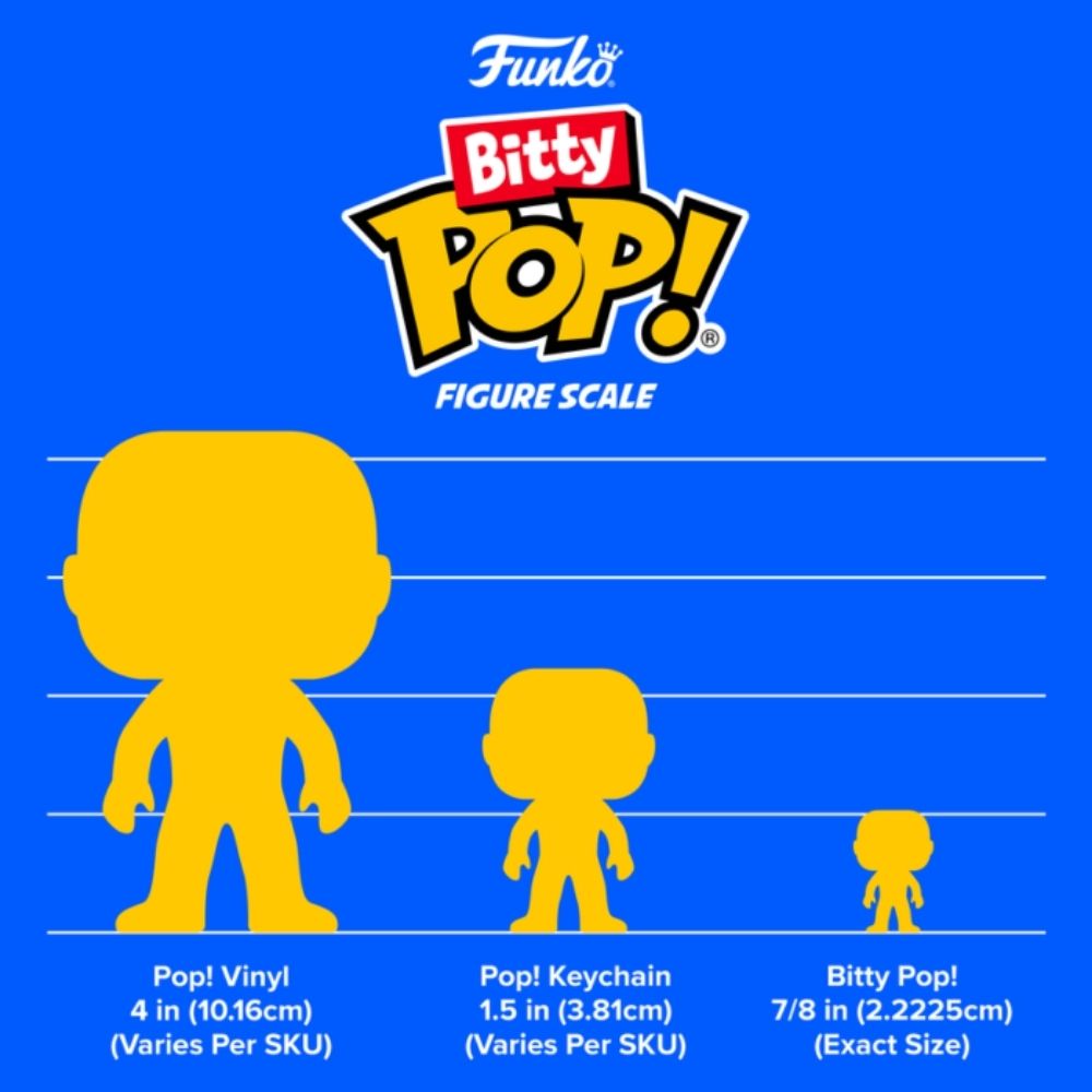 Dragon Ball Z - Goku Bitty Pop! Vinyl with Keychain Case Accessory