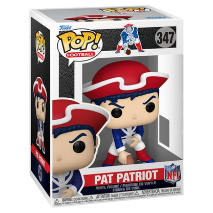 NFL Football: Mascots - New England Patriots Pat Patriot Pop! Vinyl