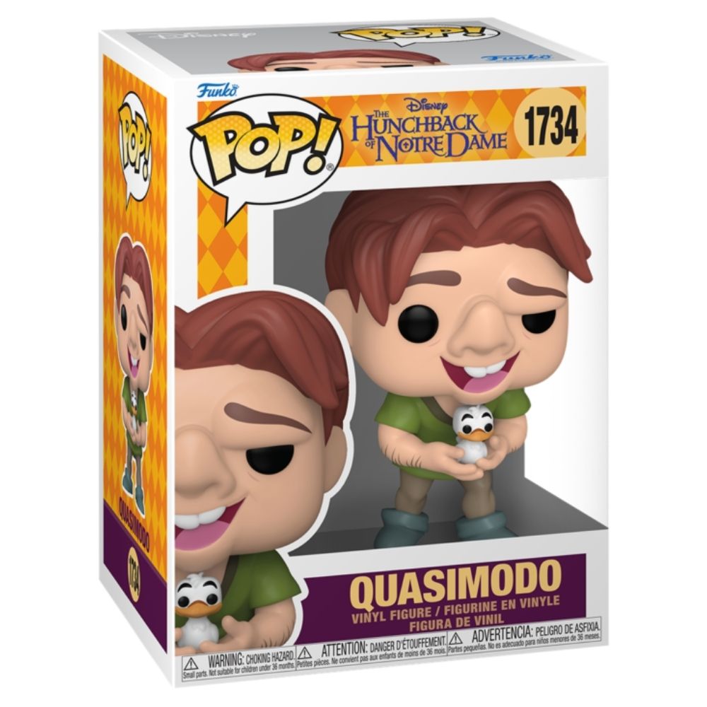Hunchback of Notre Dame - Quasimodo with Bird Pop! Vinyl