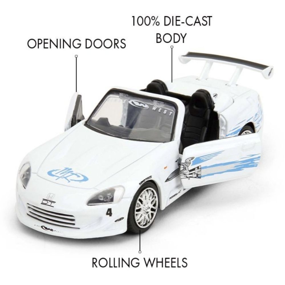Fast & Furious - 2001 Honda S2000 1:32 Scale Diecast Vehicle