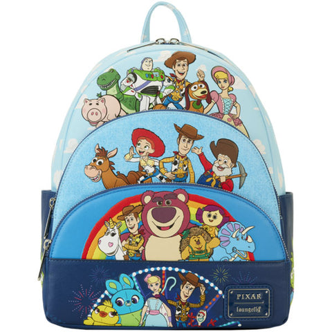 Image of Loungefly - Toy Story - Movie Collab Triple Pocket Mini Backpack