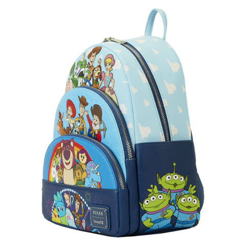 Image of Loungefly - Toy Story - Movie Collab Triple Pocket Mini Backpack