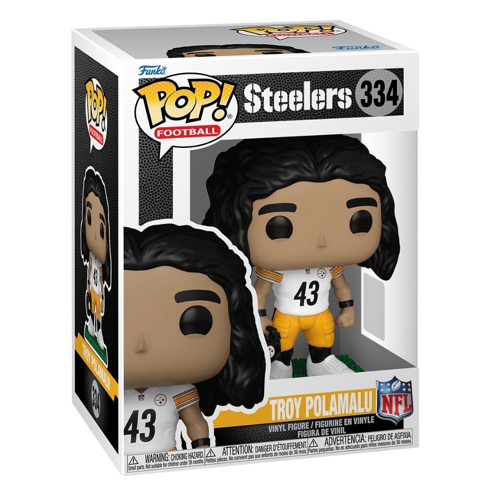 NFL Football - Troy Polamalu Pittsburgh Steelers Pop! Vinyl