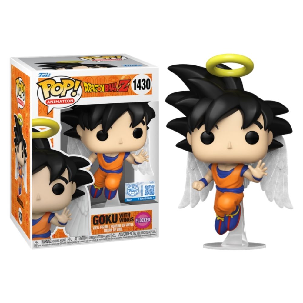 Dragon Ball Z - Goku with Flocked Wings US Exclusive Pop! Vinyl