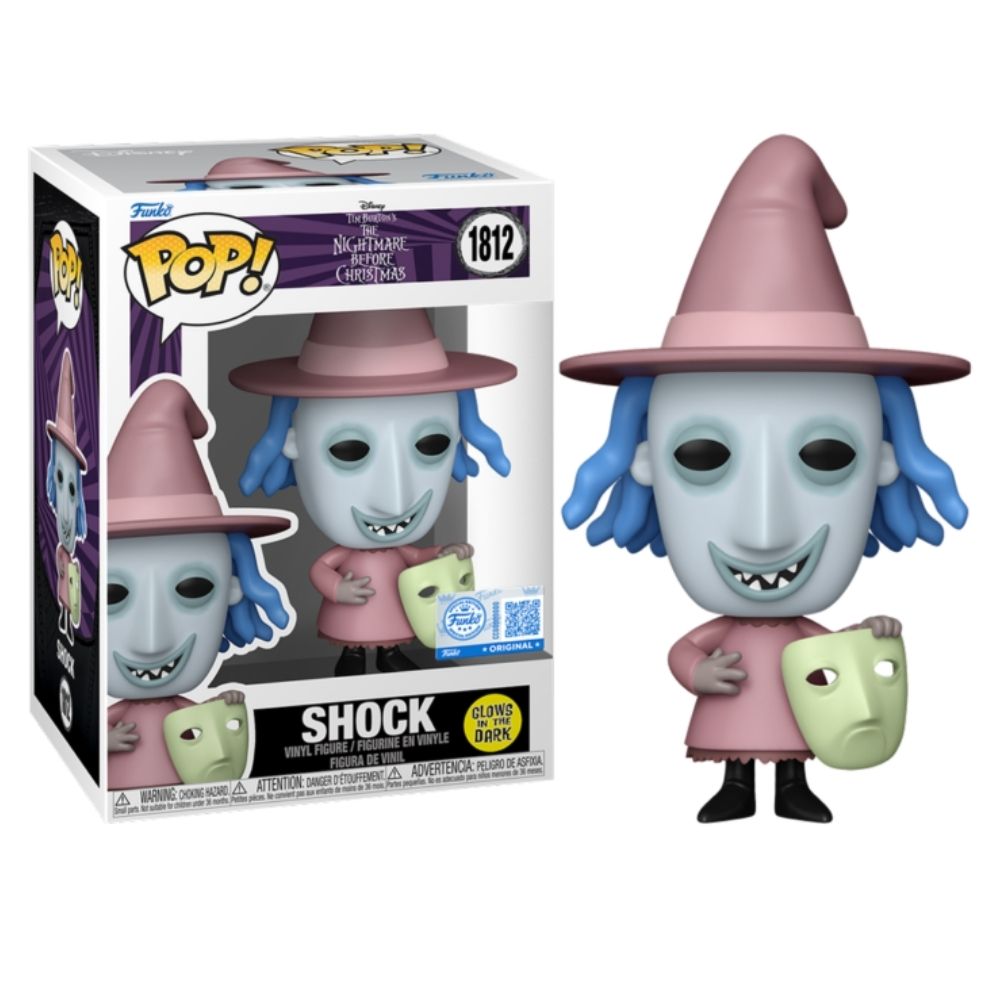 The Nightmare Before Christmas - Shock Glow in the Dark US Exclusive Pop! Vinyl