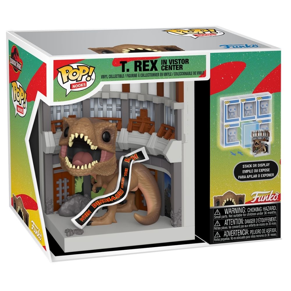 Jurassic Park - T-Rex in Visitor's Center Pop! Vinyl Nook