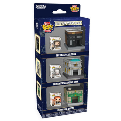 Harry Potter - Diagon Alley Bitty Pop! Town Vinyl 3 Pack