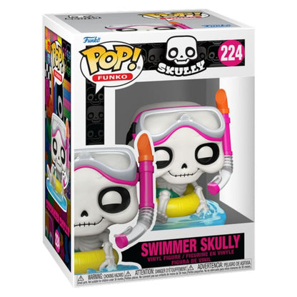 Skeleton Summer - Swimmer Skully Pop! Vinyl