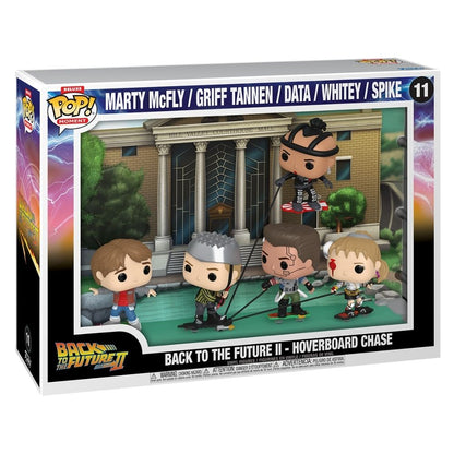 Back to the Future - Hoverboard Chase Scene US Exclusive Pop! Moment Deluxe