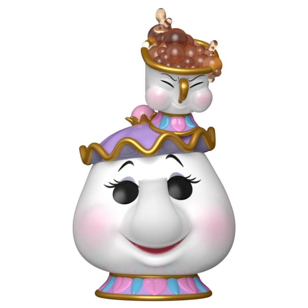 Beauty and the Beast (1991) - Mrs Potts with Chip Pop! Vinyl