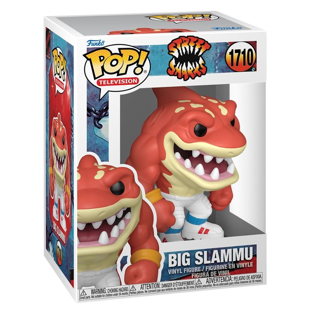 Street Sharks - Big Slammu Pop! Vinyl