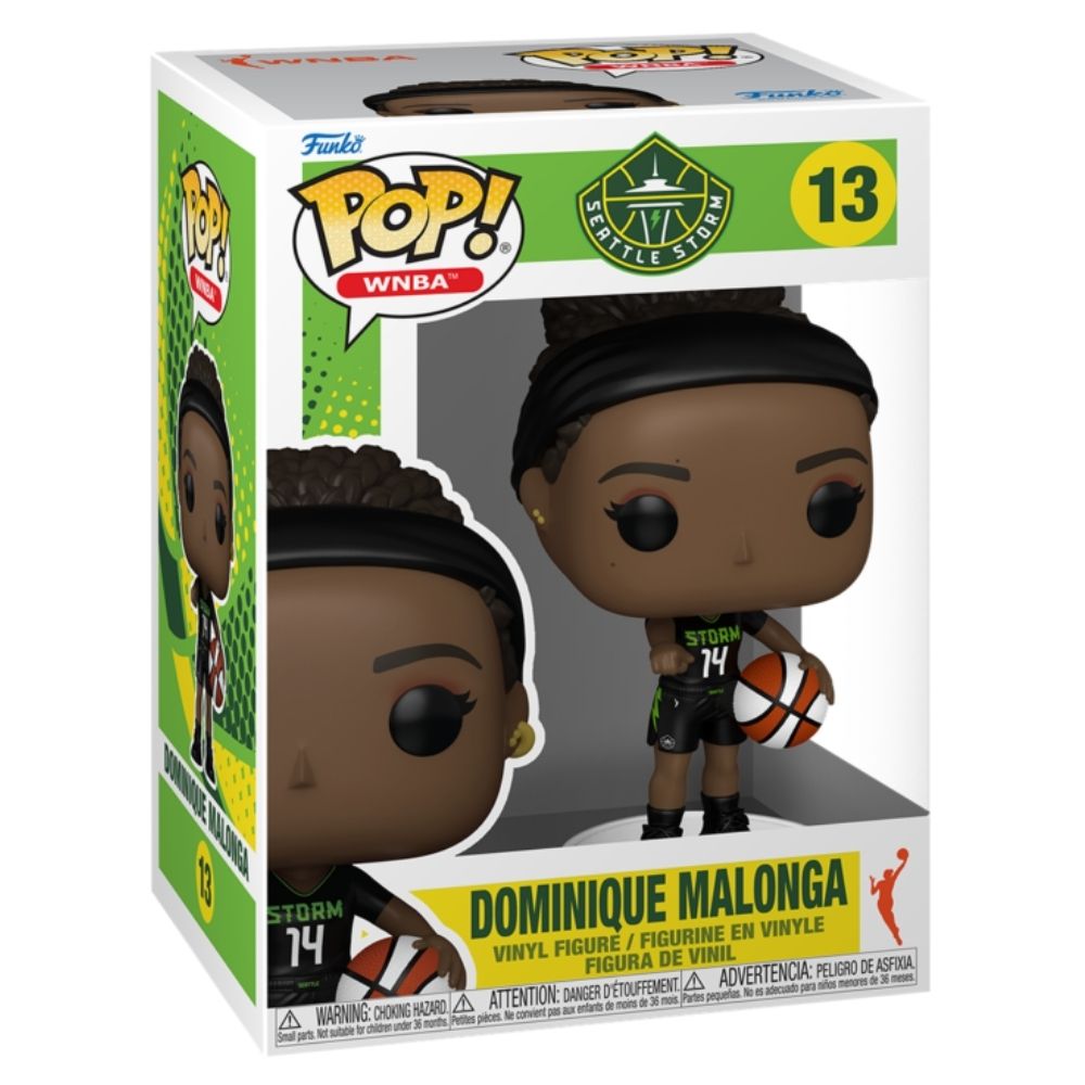WNBA Basketball - Dominique Malonga (Seattle Storm) Pop! Vinyl