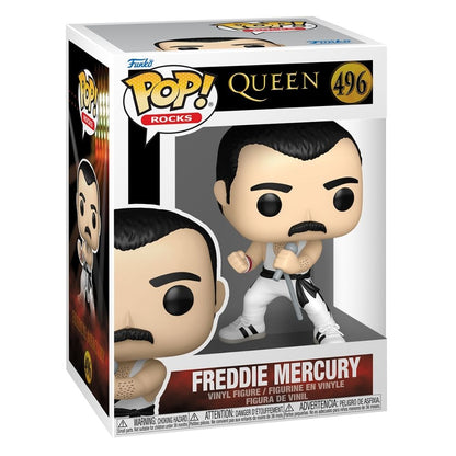 Queen - Freddie Mercury (White Singlet) Pop! Vinyl