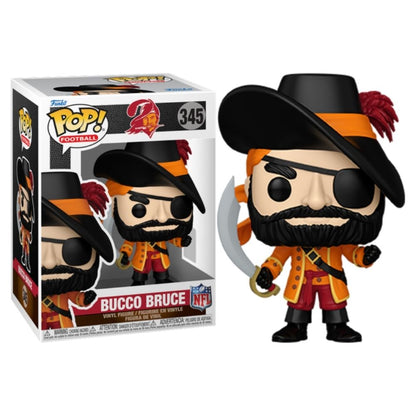 NFL Football: Mascots - Tampa Bay Buccaneers Bucco Bruce Pop! Vinyl