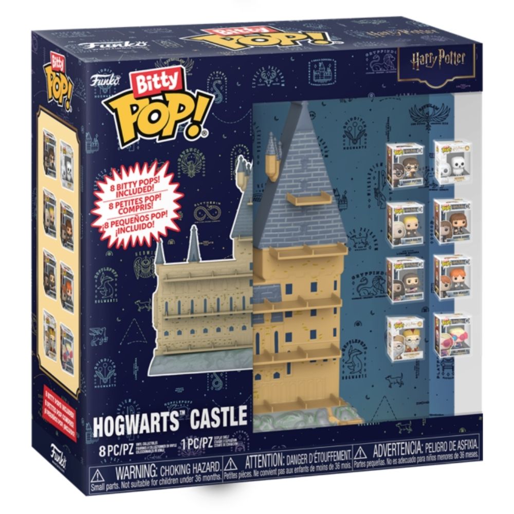 Harry Potter - Hogwarts Castle Bitty Pop! Vinyl Display Shelf Bundle