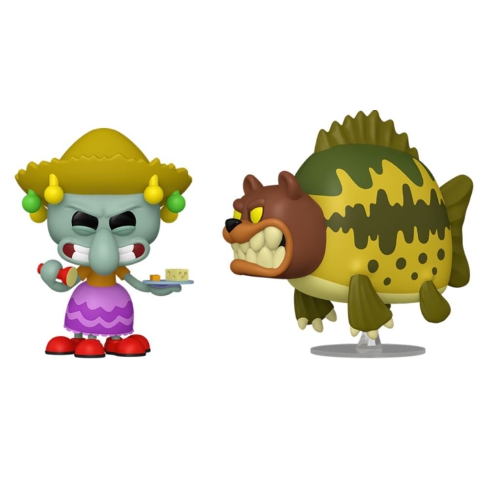 SpongeBob SquarePants - Squidward & Sea Bear Pop! Vinyl 2 Pack