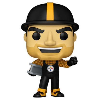 NFL Football: Mascots - Pittsburg Steelers Steely McBeam Pop! Vinyl