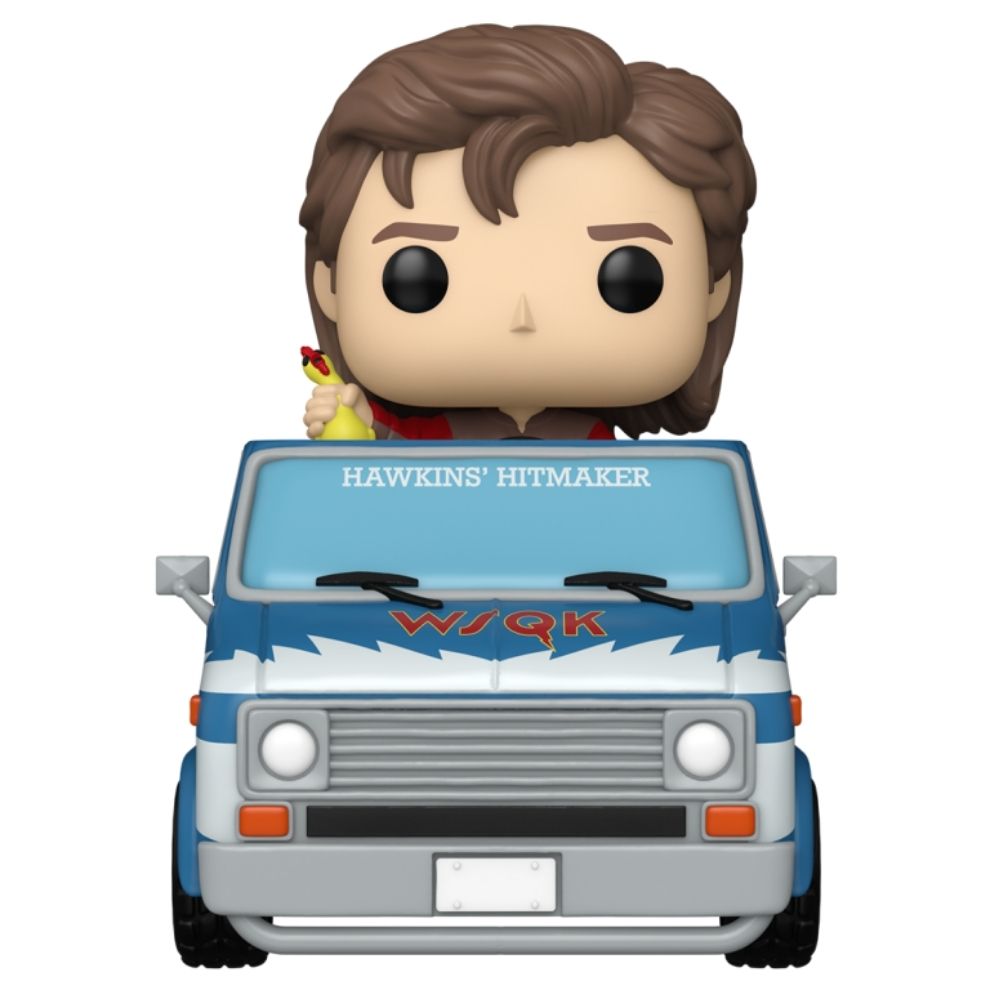 Stranger Things - Steve with Squawk Van (Season 5) US Exclusive Pop! Ride
