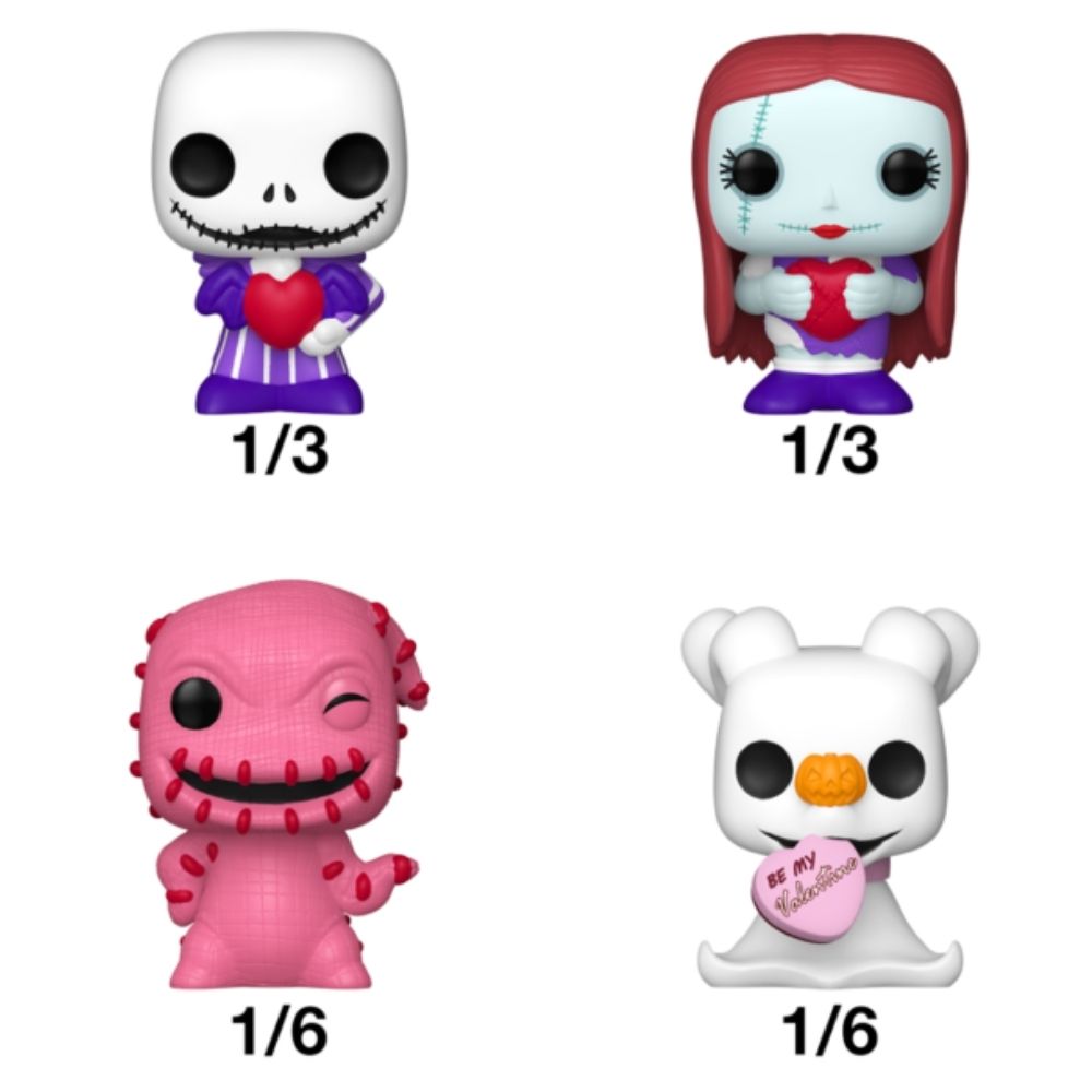 The Nightmare Before Christmas - Valentines Bitty Pop! Blind Bag Assortment (One Unit)