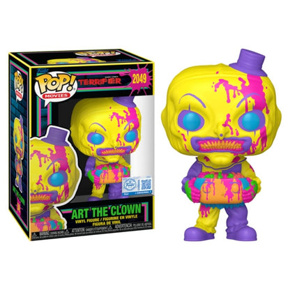 Terrifier - Art the Clown with Head Blacklight US Exclusive Pop! Vinyl