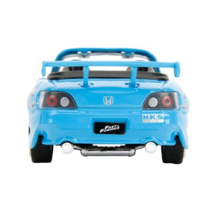 Fast & Furious - 2001 Honda S2000 1:32 Scale Diecast Vehicle (Blue Remix)