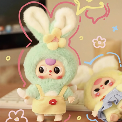Baby Three - Macaron Cute Bunny Plush Blind Box ( 1 Unit )