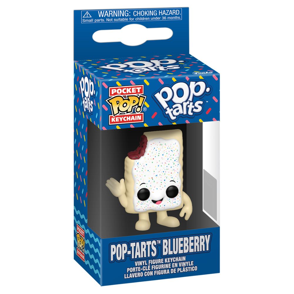 Ad Icons - Kellogg's Pop Tarts Blueberry Pocket Pop! Keychain