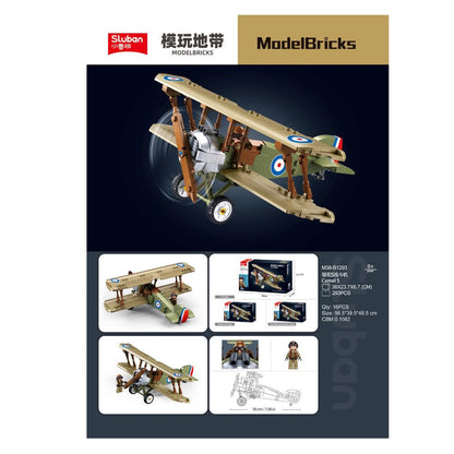 MB WW1 Sopwith Camel Scale 1:35 293 Pieces C16