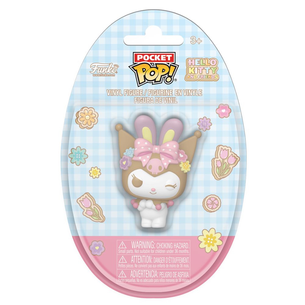 Hello Kitty & Friends - Kuromi with Bunny Ears Pocket Pop! Vinyl